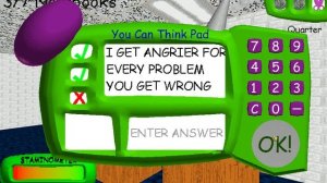 Mrs Pomp Has Had Enough - Baldi's Basics Мод.