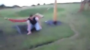 Мега прикол! Чувак и гамак!