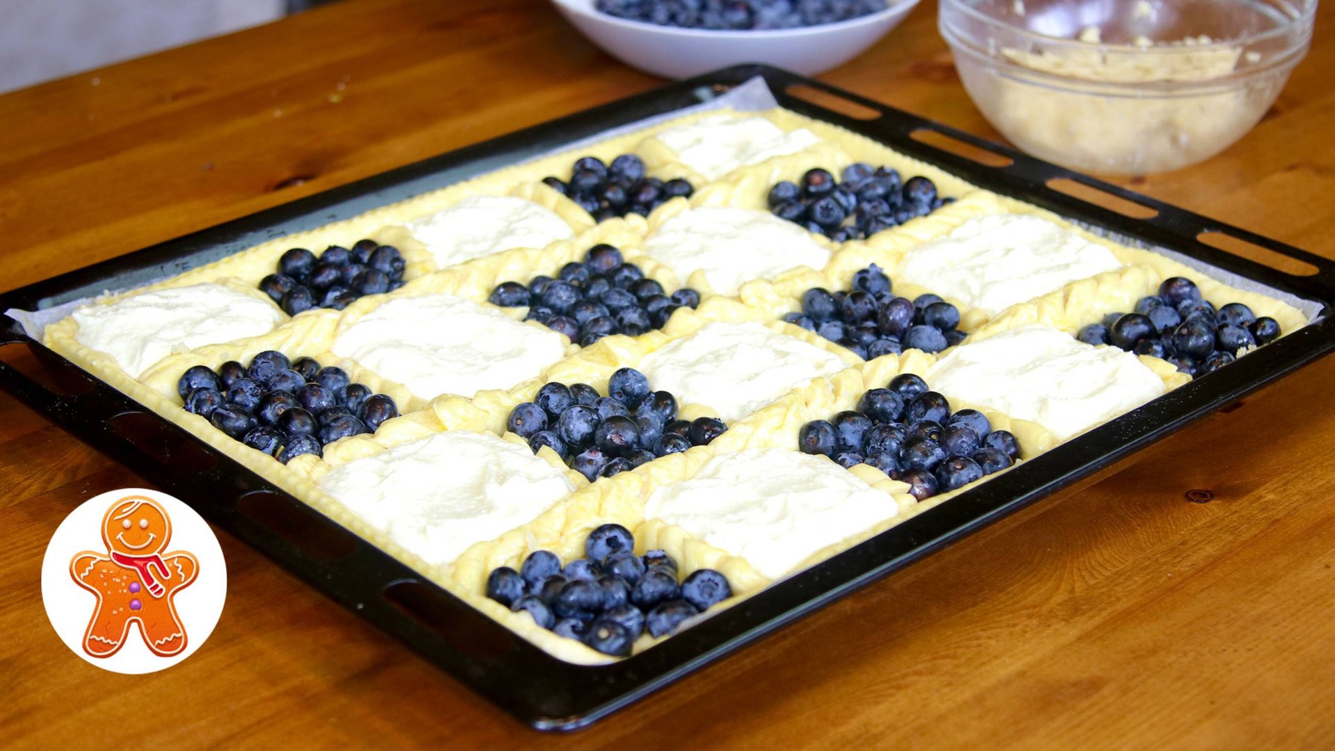 Лоскутный пирог с разными начинками смотреть онлайн