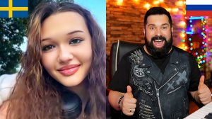 Встретил девушку из Швеции и спел хит Юры Шатунова - Седая ночь в чат рулетке