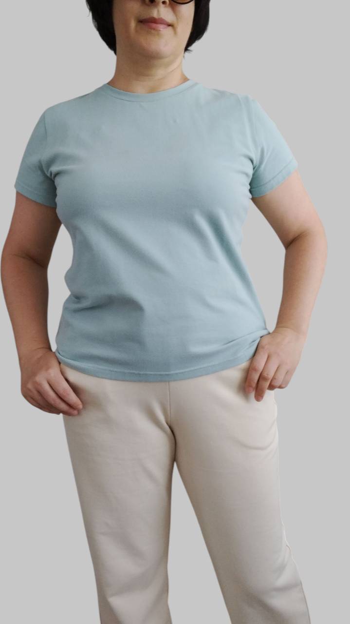 Как сшить футболку 2 часть.