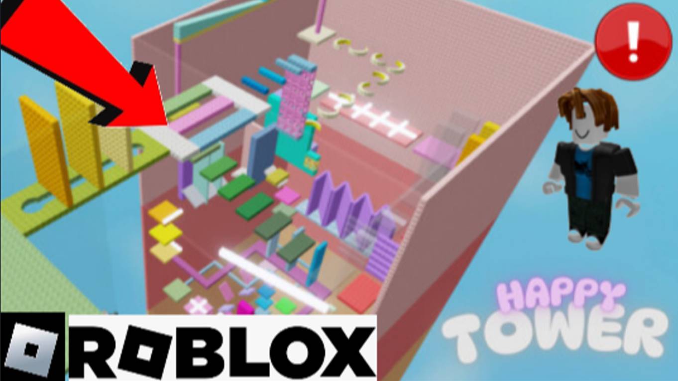 ПРОХОЖУ ОЧЕНЬ ДЛИННЫЙ ПАРКУР В РОБЛОКС- Happy Tower