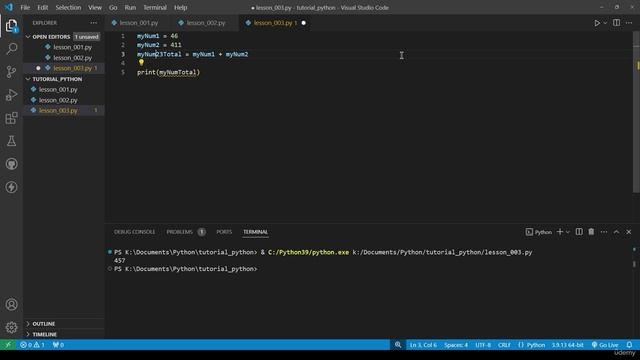 5 -Basics of Math using variables смотреть онлайн