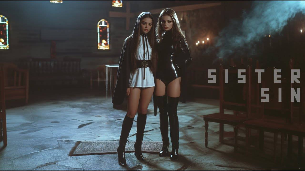 SISTER SIN ⚡ Часовая дарк-техно-месса | Ночной ритуал Cyber-Nuns смотреть онлайн