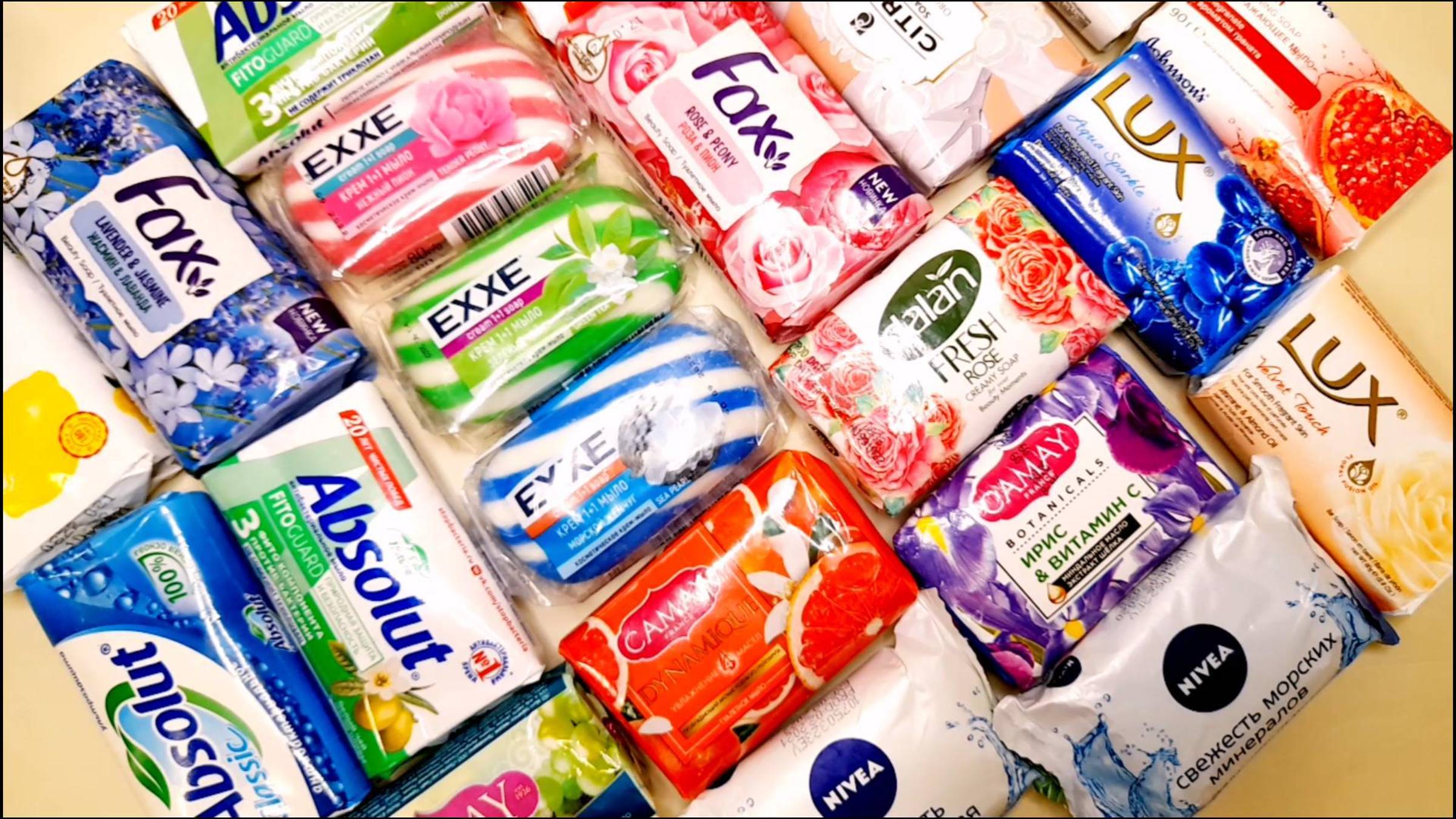 АСМР ШУРШАНИЕ. РАСКЛАДЫВАЮ МЫЛО, ШУРШУ УПАКОВКОЙ.