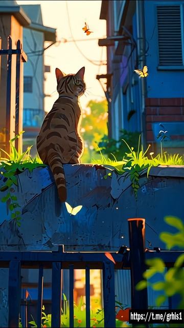 Whiskers' Journey – The Butterfly AnimeCat #whiskersthecat смотреть онлайн