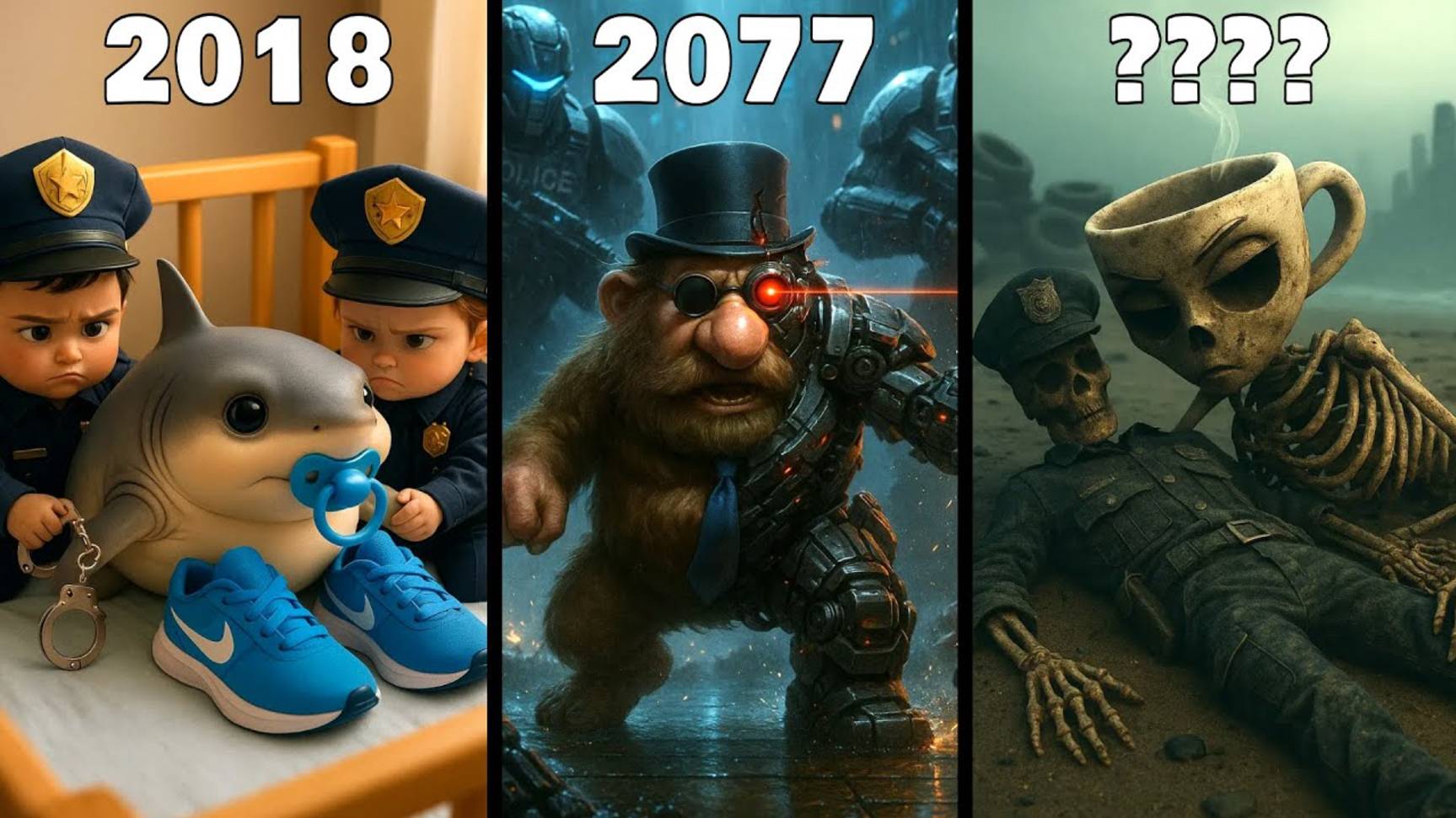 Эволюция Нуу Ла Полиция Ну - смотреть онлайн