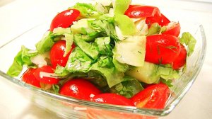 Летний САЛАТ с КАБАЧКАМИ.