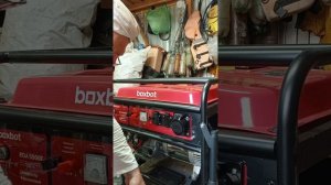 Подготовка генератора Boxbot 5500E к работе.