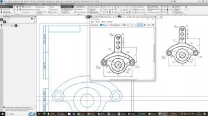 Компас 3д. Урок 3. Сложные чертежи, симметрия, скругления, эквидистанта