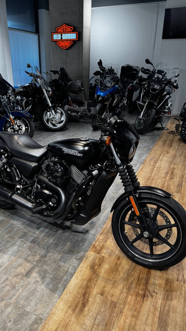 750 HD Street Rod Black Matt