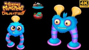 Лапага - Юная/Взрослая Все Песни и Анимации (My Singing Monsters Dawn Of Fire)