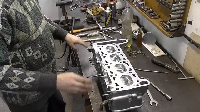 Часть 2 . Капремонт ВАЗ 2107. Двигатель 1.6 литра. смотреть онлайн