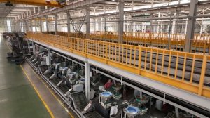 Завод DAHE Китай  автоматизированный процесс производства крепежа