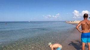 Утро на Черном море в Витязево 2025