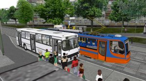 Поездка на Ikarus-263.10 по маршруту №6 по карте Могэс