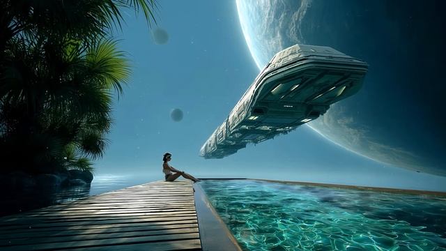 Rendezvous ⧫ Serene SciFi Ambient Soundscape ⧫ Soothing Space Music For Deep Relaxation