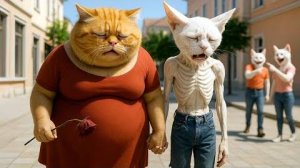 ТОЛСТЫЙ и ХУДОЙ КОТ: История буллинга, любви и искупления!