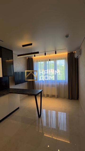 Стильные 2-комнатные апартаменты 43 м² с террасой и видом на море — пос. Восход, Ялта смотреть онлайн