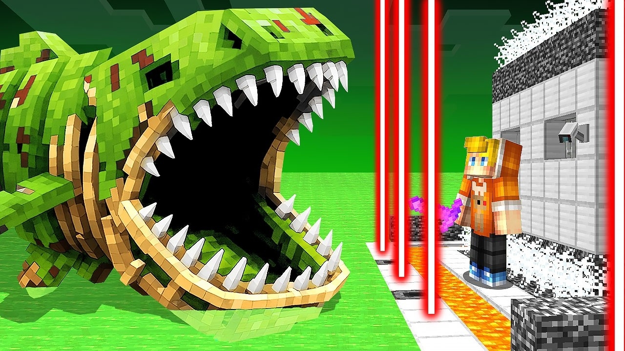 ЗОМБИ ПОЖИРАТЕЛИ против МОЕЙ ЗАЩИЩЕННОЙ БАЗЫ в Майнкрафт… смотреть онлайн