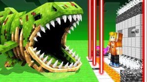 ЗОМБИ ПОЖИРАТЕЛИ против МОЕЙ ЗАЩИЩЕННОЙ БАЗЫ в Майнкрафт…