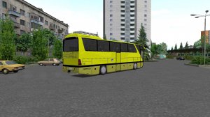 Поездка на Mercedes-Benz O403SHD по маршруту №301 по карте Могэс