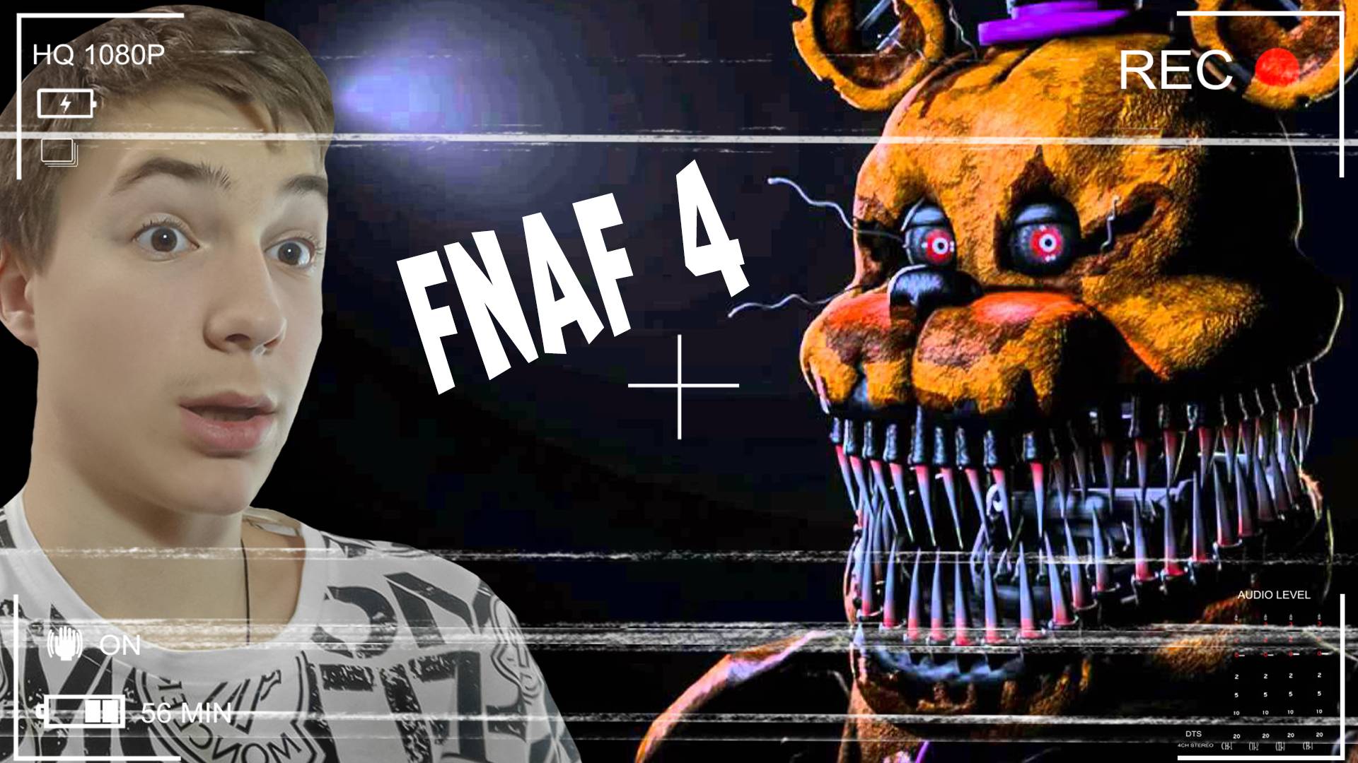 КТО ТЫ ТАКОЙ? ВСТРЕТИЛ НОВОГО АНИМАТРОНИКА! Прохождение five nights at freddy's 4!