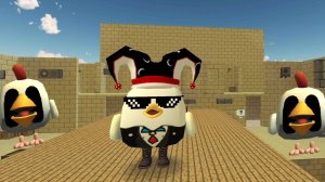 Как получить скин чернильной курицы в чикен ган!