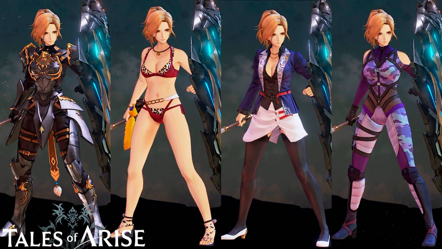 Tales of Arise | Кисара | Все костюмы, стрижки, стили, примочки, облики оружия смотреть онлайн