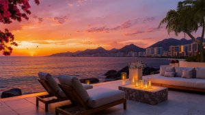 Вечерний Джаз у Моря на Закате | Расслабляющая Музыка и Атмосфера Уюта