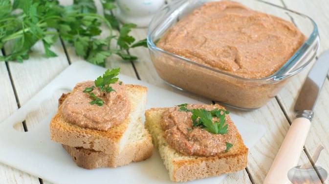 Нежная консистенция и необычный вкус. ПАШТЕТ ИЗ БАКЛАЖАНОВ, ПЕРЦА И ТВОРОГА