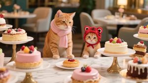 Как котики объелись