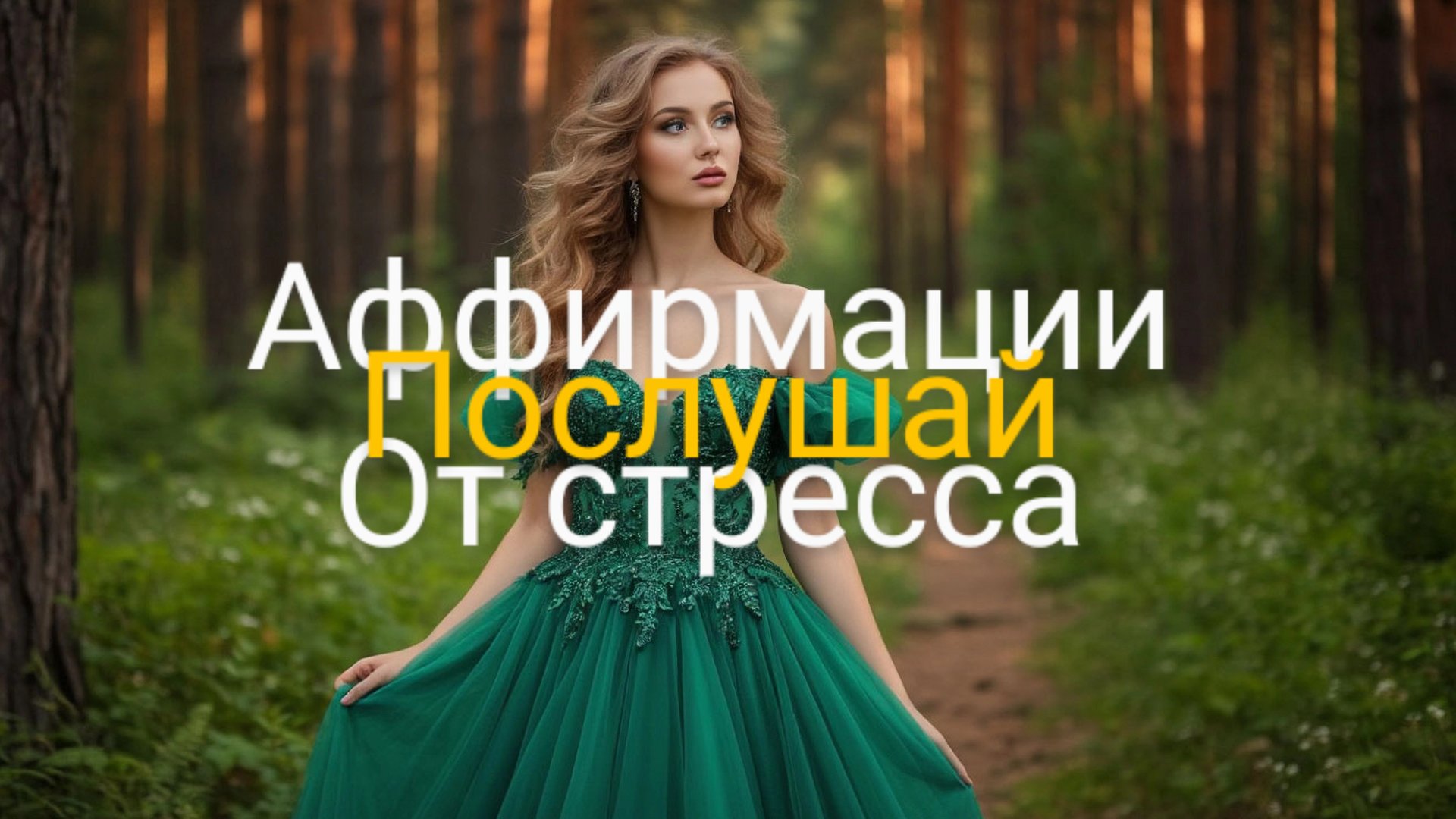 Аффирмации от стресса. Как не стрессовать. Жизнь без стресса. Расслабление. Спокойное видео. смотреть онлайн