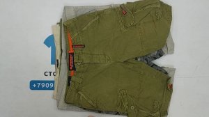 38148 Шорты мужские cargo, 7пак, Cargo shorts, секонд (extra) оптом