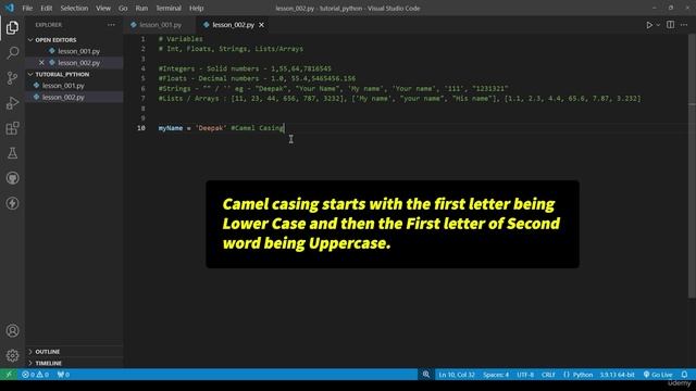 4 -Intro to variables and declarations смотреть онлайн