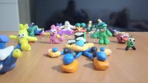 Обзор на игрушки из пластилина My Singing Monsters #2.