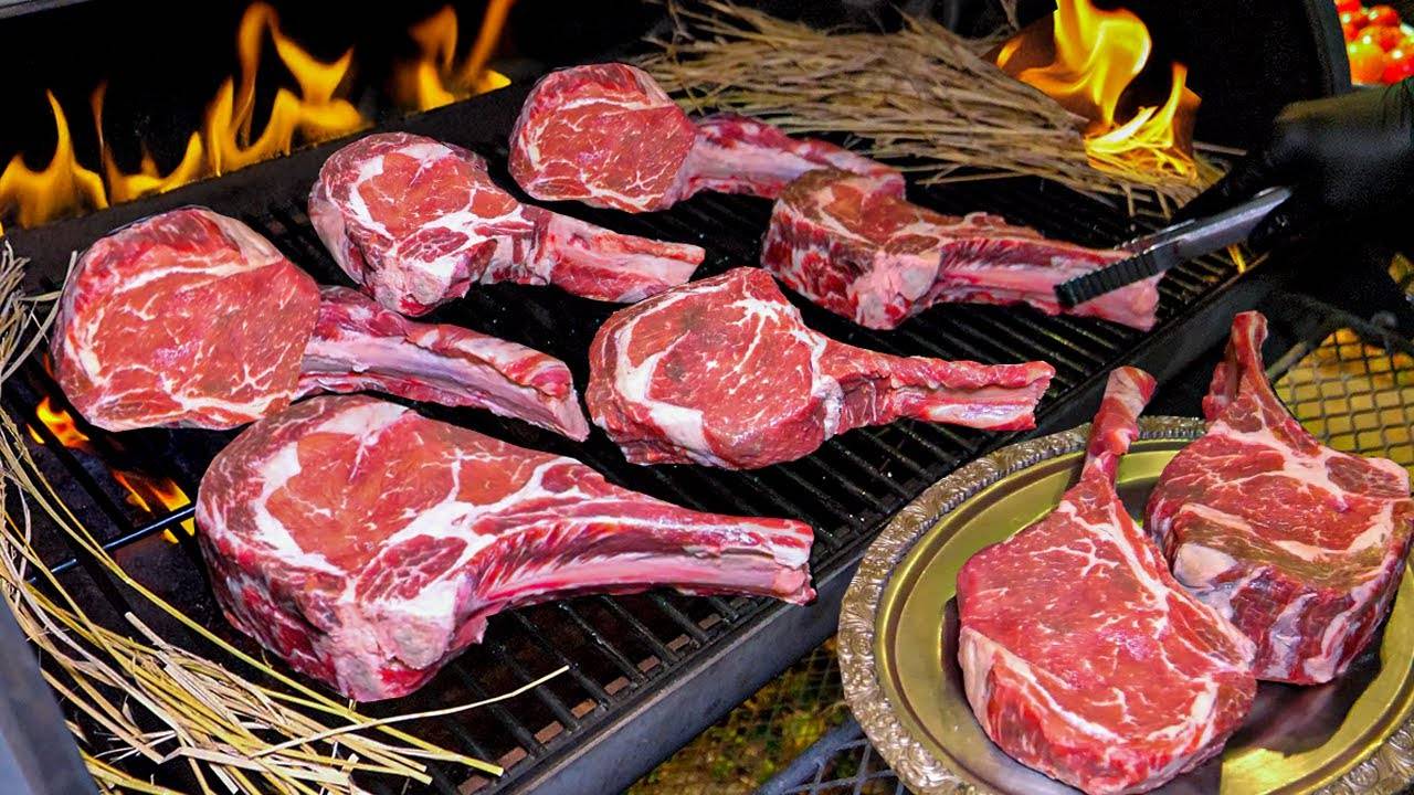 Невероятное корейское барбекю!!! Удивительные гарниры ручной работы в комплекте смотреть онлайн