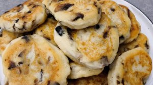 Котлеты из картофельного пюре с грибами.