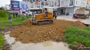 Строительство, начало очередной засыпки , обзор