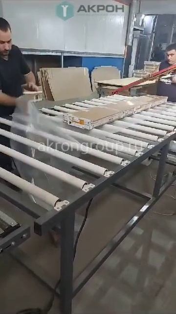 Запайка продукции на аппарате ТМ-7Р М1 (часть 1)