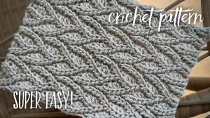 🔥🔥🔥 СУПЕР ПРОСТОЙ И ЛЕГКИЙ УЗОР КРЮЧКОМ! 🍃