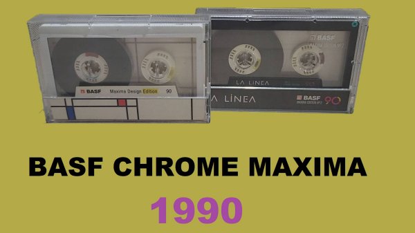BASF CHROME MAXIMA 1990! ЛИНИЯ VS ДИЗАЙН!