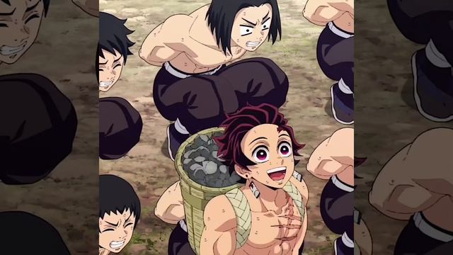 Танджиро присоединяется к тренировкам Пилар🔥☠️🔥#kimetsunoyaiba #танджиро #аниме #моменты