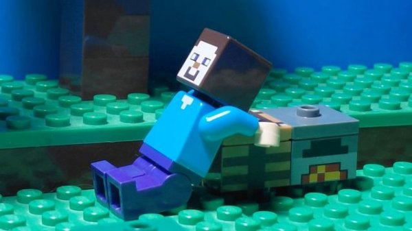 LEGO Minecraft 1 | LEGO animation | Mark Studio