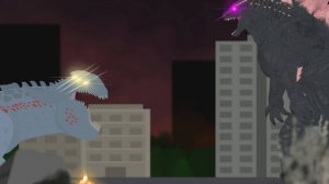 Годзилла VS красная смерть