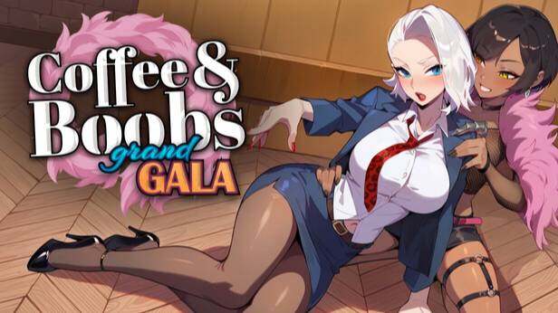 Coffee & Boobs Grand Gala DLC Полное Прохождение Full Game