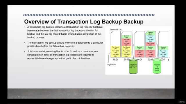 dba_9.6. Transaction Log Backups, Log Backup Chain and Tail-log Backup смотреть онлайн
