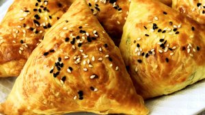 Хрустящая слоёная самса