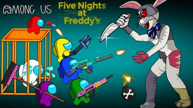 AMONG US ПРОТИВ Ванни ФНАФ смотреть онлайн