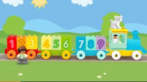 Учим цыфры с LEGO